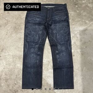 Gucci floral print denim